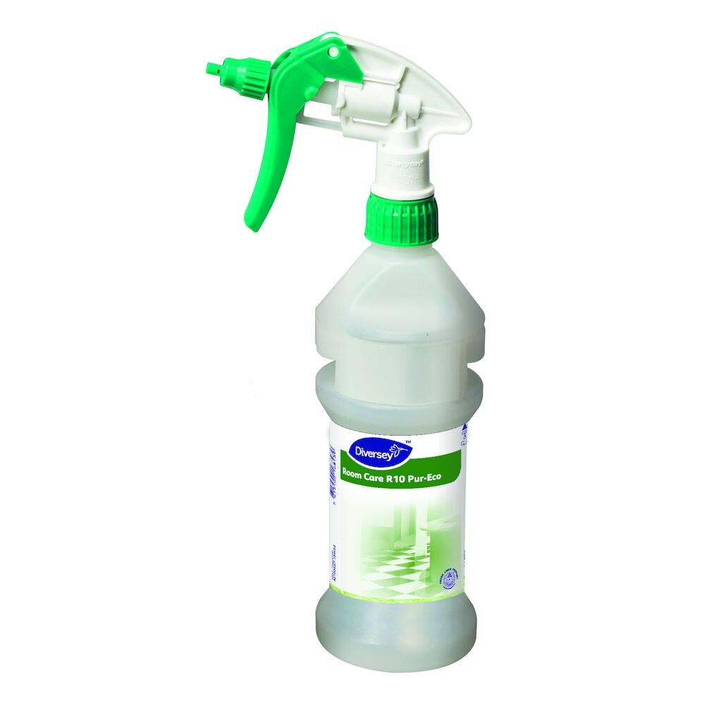 Room Care R10-plus Pur-Eco Empty Bottlekit - 300ml 6x1pc - Spray bottle 300 ml canyon foam trigger green, empty for Room Care R10 Pur-Eco
