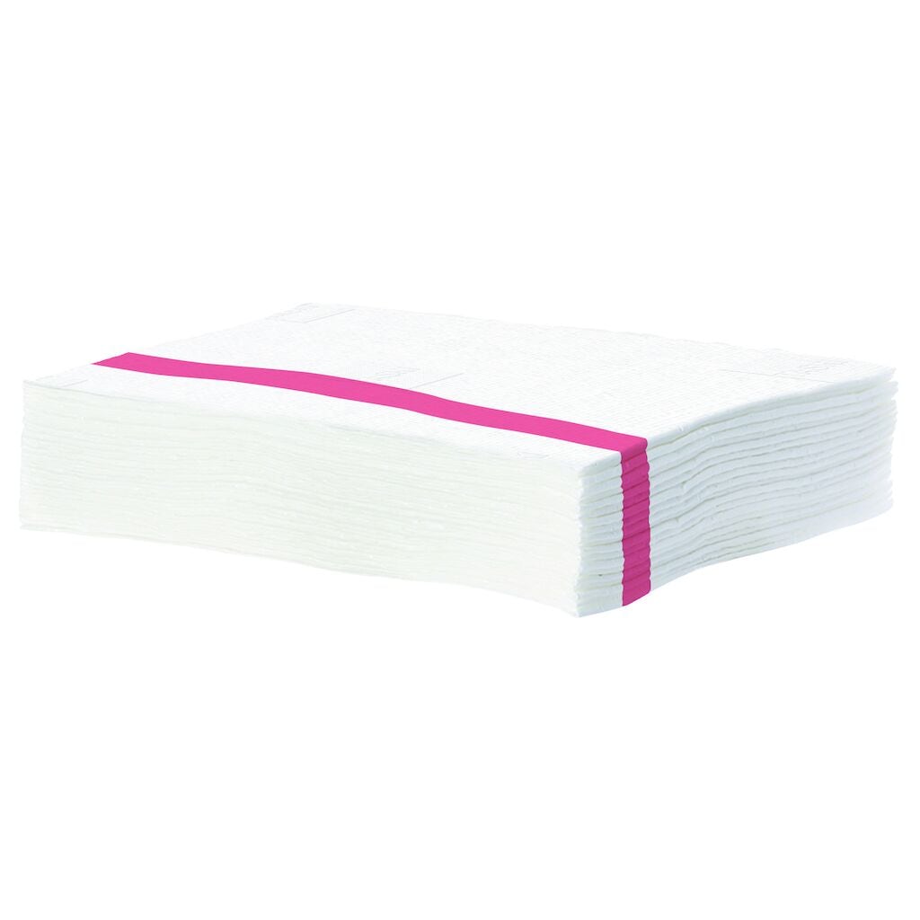 TASKI SUM Cloth 40x - 41,6 x 33,8 cm - Red - Premium single use microfibre cloths which provide the superior cleaning performance of microfibre with the convenience of single use
