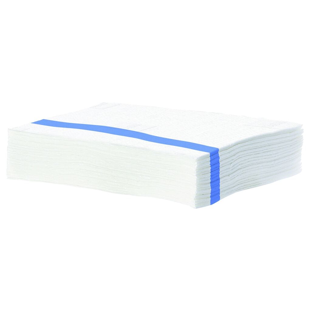 TASKI SUM Cloth 40x - 41,6 x 33,8 cm - Blue - Premium single use microfibre cloths which provide the superior cleaning performance of microfibre with the convenience of single use