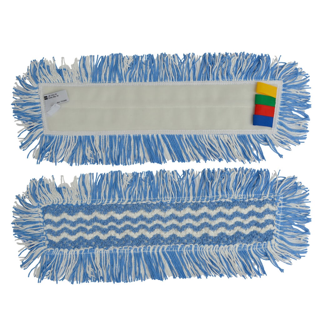 TASKI JM Ultra HD Damp Mop 10x - 25 cm - Blue - Heavy duty damp mop head
