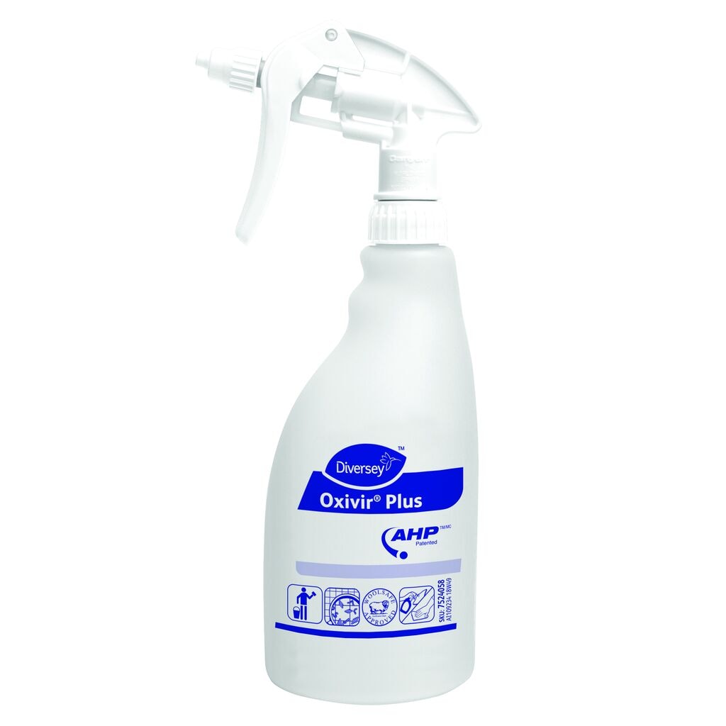Oxivir Plus Empty Spraybottles 5x - Spray bottle 500 ml canyon foam trigger white, empty for Oxivir Plus
