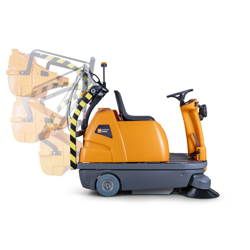 TASKI balimat 6500 HD RTU 1x1pc - Compact ride-on sweeper with high-dump
