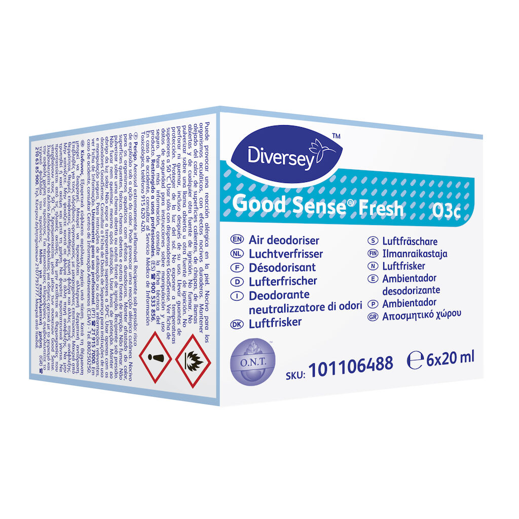 Good Sense Fresh (refill cartridge) O1c 2x6x0.02L - Air freshener and odour neutraliser - continuous action