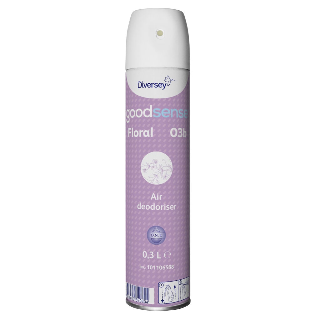 Good Sense Floral (aerosol spray) O3b 6x0.3L - Air freshener and odour neutraliser - instant action
