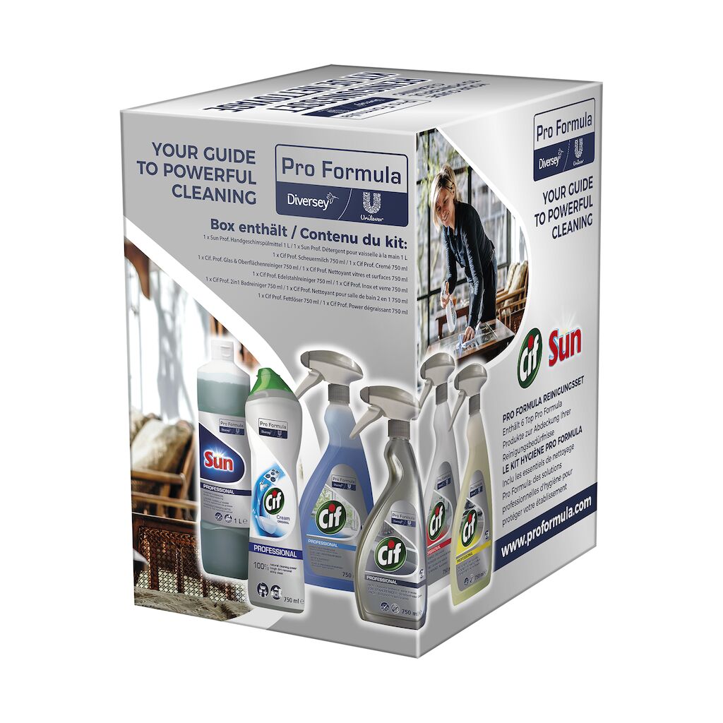 Pro Formula Cleaning Kit 6x