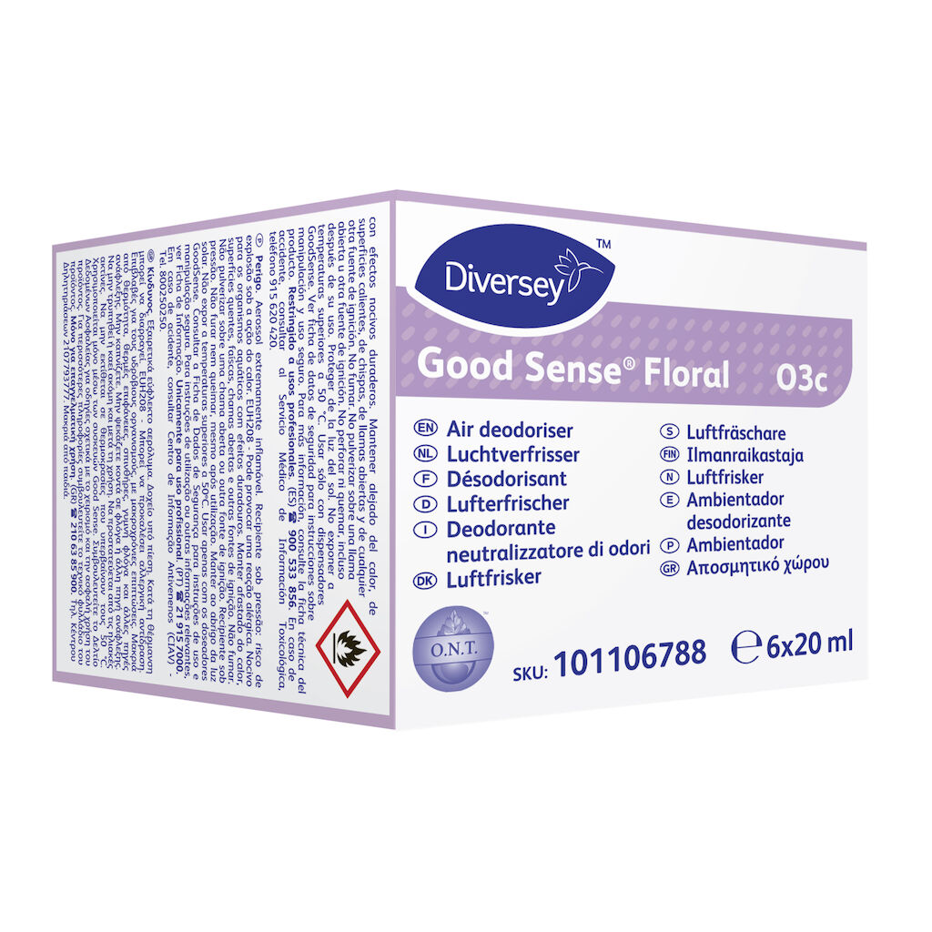 Good Sense Floral (refill cartridge) O1c 2x6x0.02L - Air freshener and odour neutraliser - continuous action