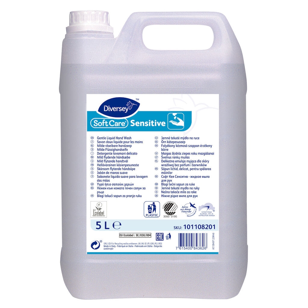 Soft Care Sensitive 2x5L - Gentle liquid hand wash