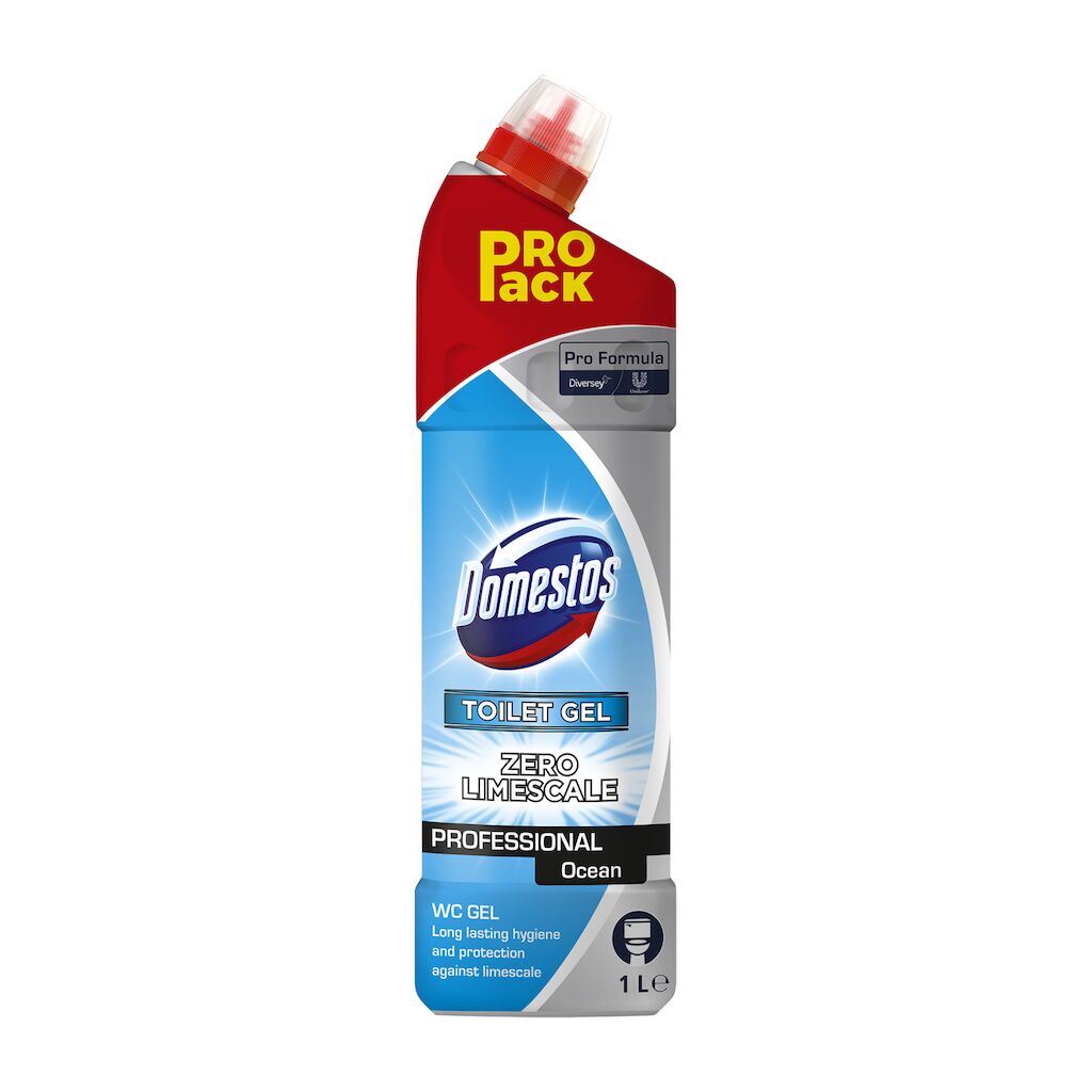 Domestos Pro Formula Toilet Gel Ocean 12x1L - Toilet Gel