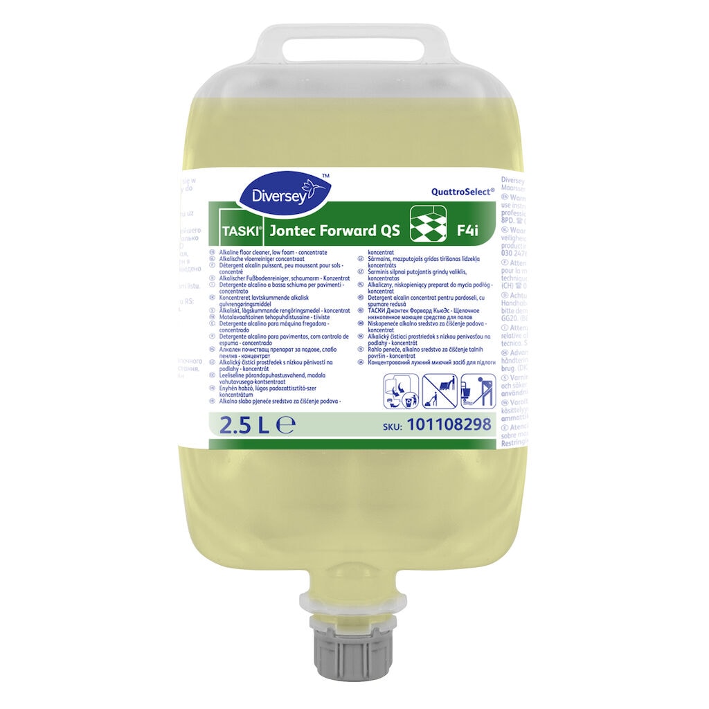 TASKI Jontec Forward QS F4i 2x2.5L - Alkaline floor cleaner, low foam in QuattroSelect®