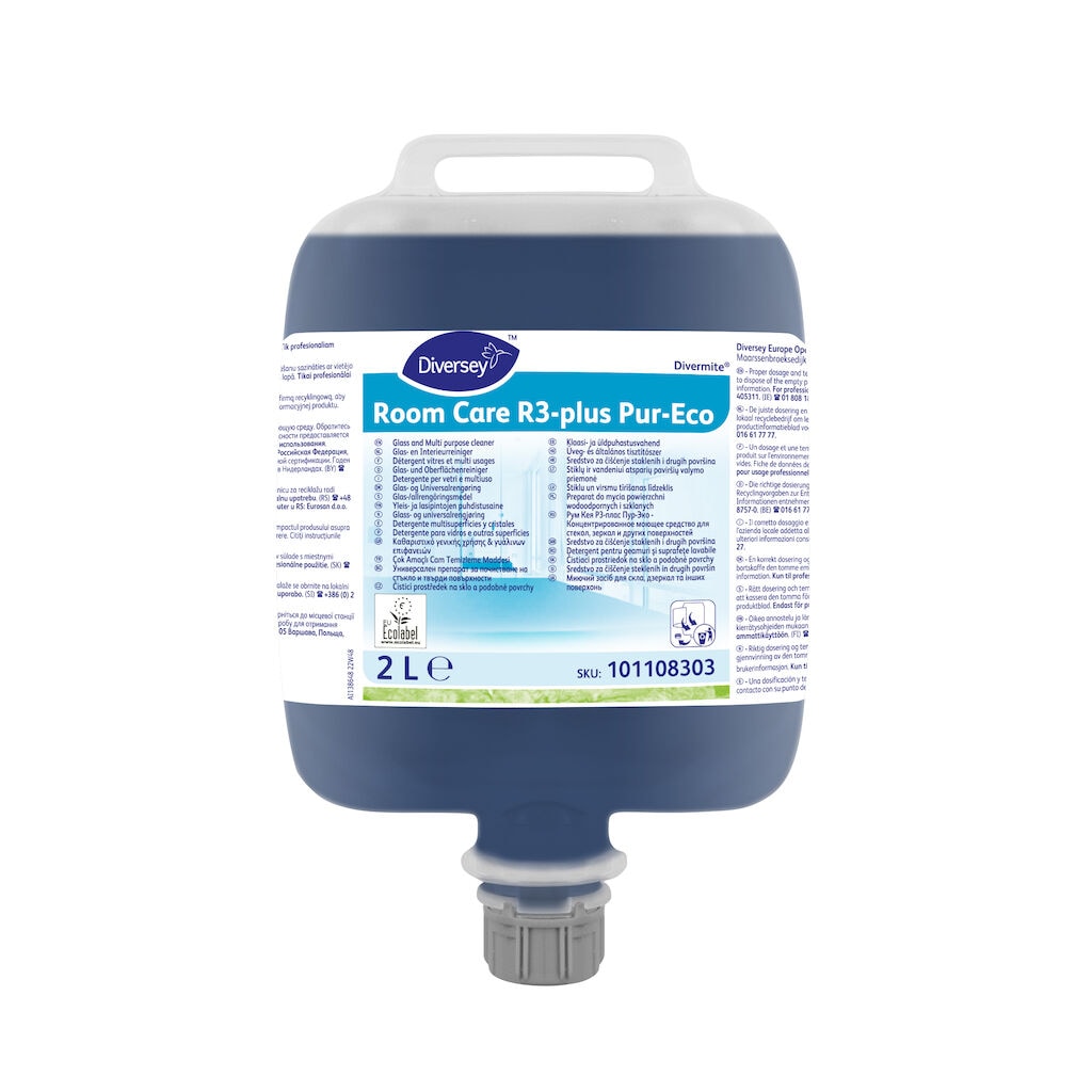 Room Care R3-plus Pur-Eco 2x2L - Multi-surface/glass cleaner
