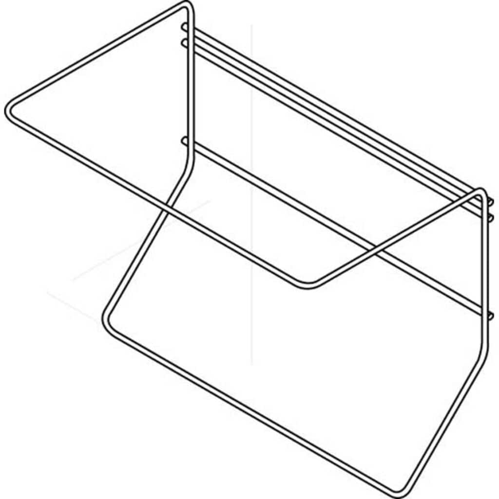 Wire Rack SST 5L + fitting 1x1pc