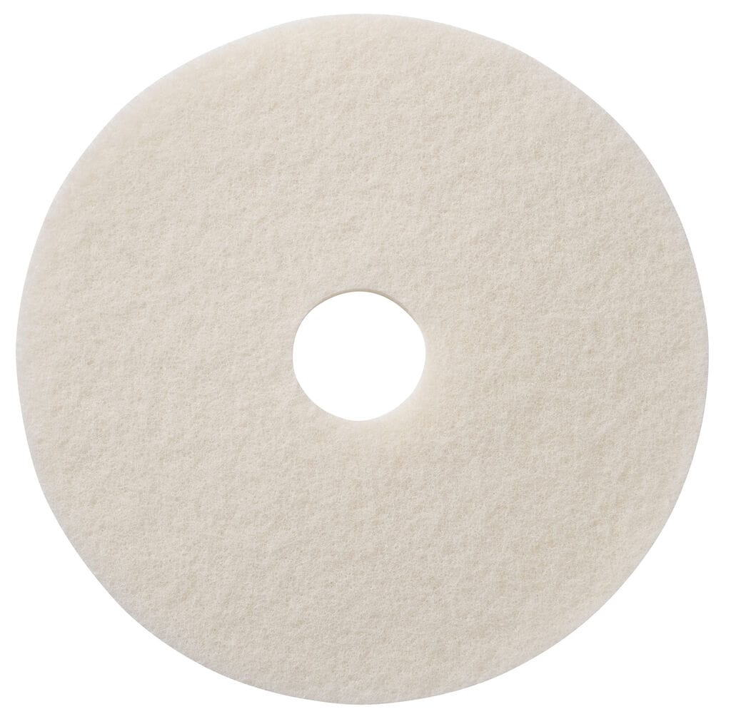 TASKI Americo Pad - White 5x - 12" / 30 cm - White - Super polishing pad
