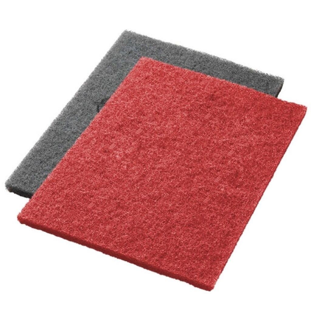 Twister Pad - Red 2x - 14x24" (36x61 cm) - Red - Diamond floor pad for use with scrubber driers and rotary machines