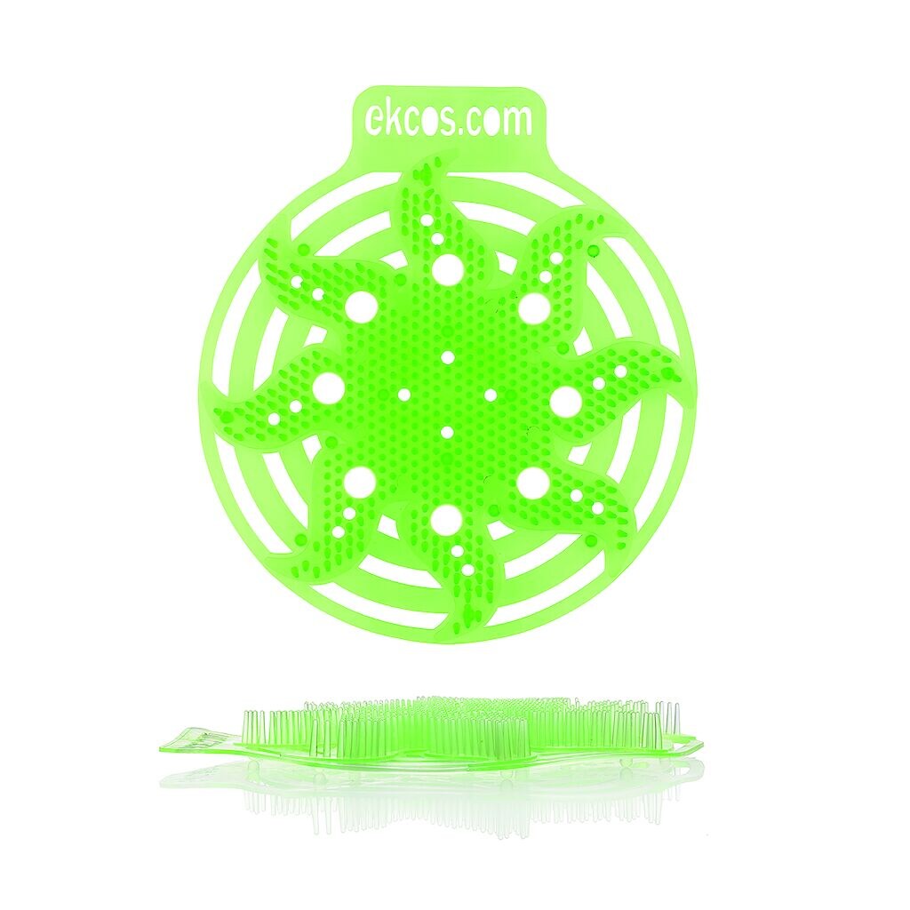 Ekcos Power Screen™ 30+ Day Green / Apple 10x - Anti-splash urinal screen and deodorizer