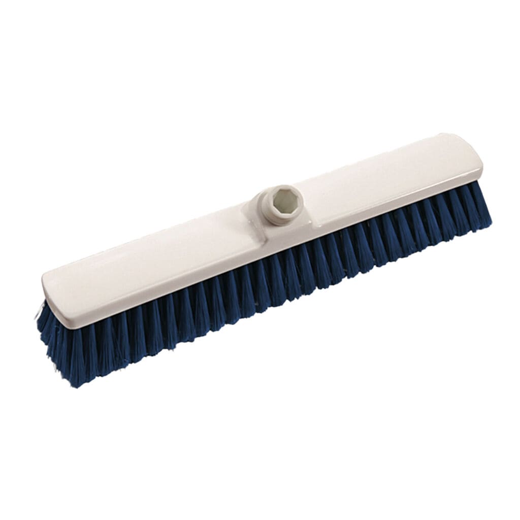 Broom Soft 20x1pc - 40 cm - Blue - Soft bristle broom