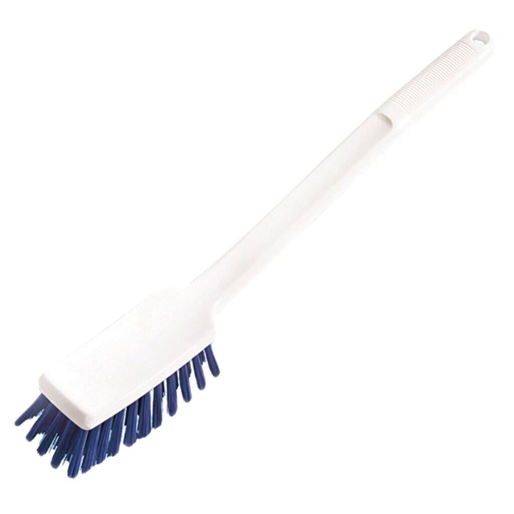 Churn Brush Hard Long 2x - 400 x 48 x 70 mm - Blue