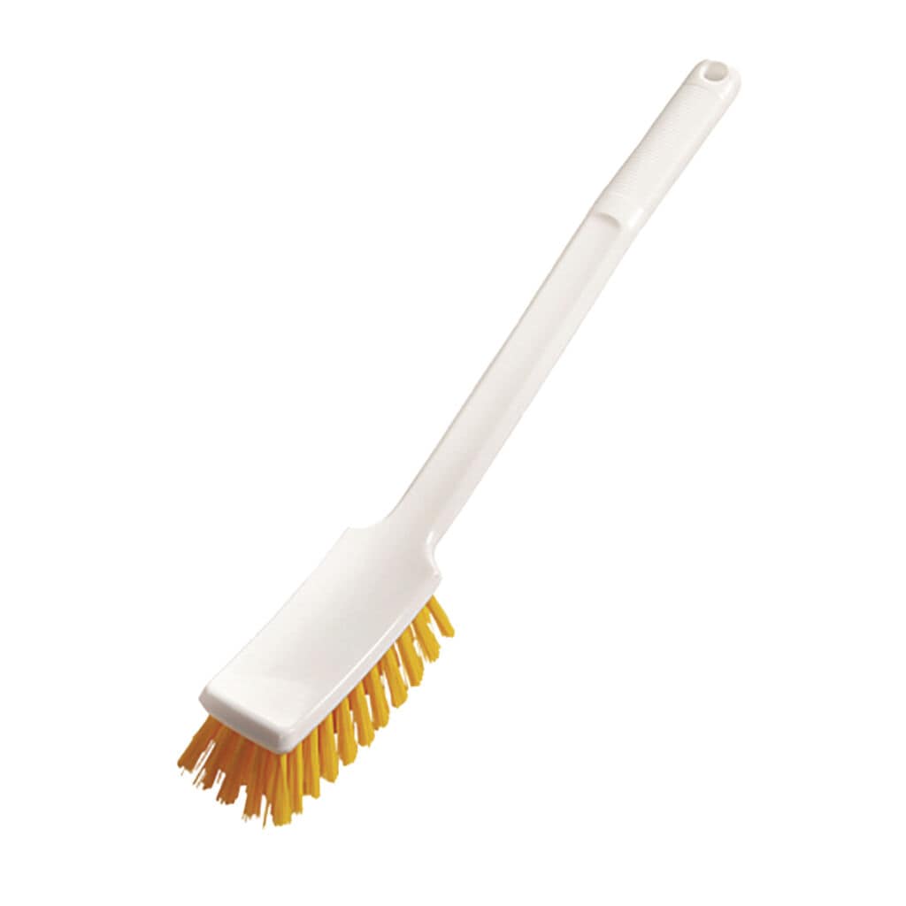 Churn Brush Hard Long 1x - 400 x 48 x 70 mm - Yellow