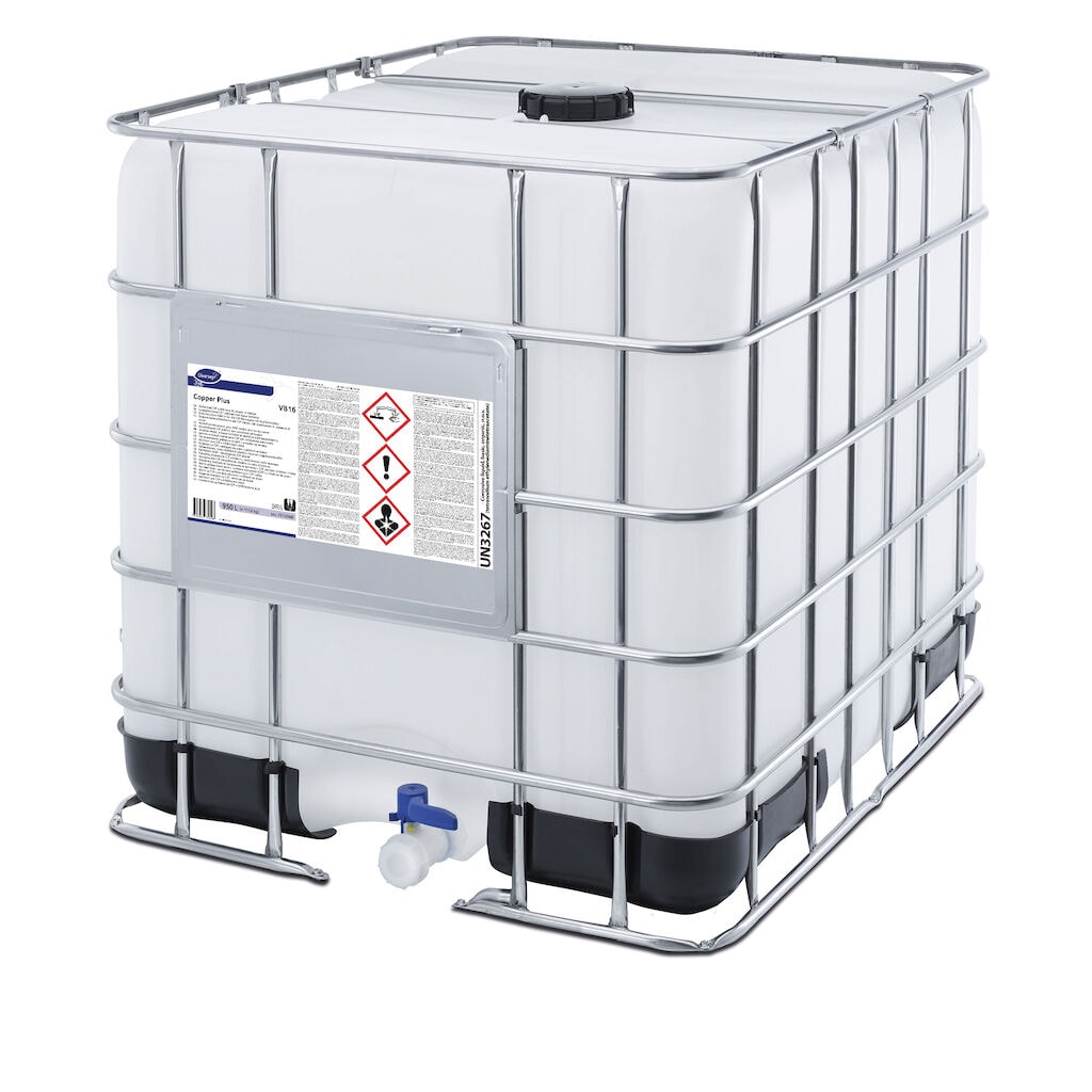 Copper Plus VB16 1x950L - Defoamed CIP additive with copper inhibition