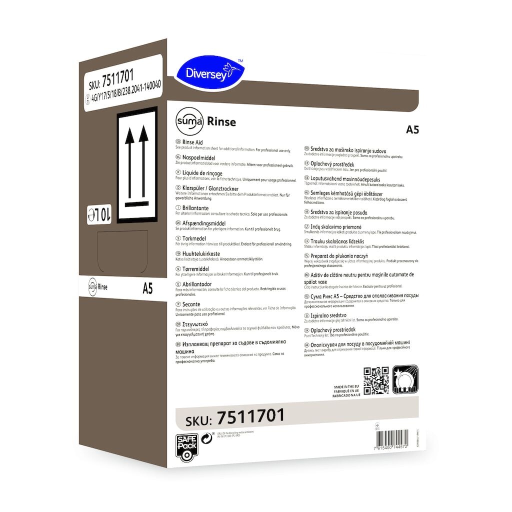 Suma Rinse A5 1x10L - Neutral rinse aid