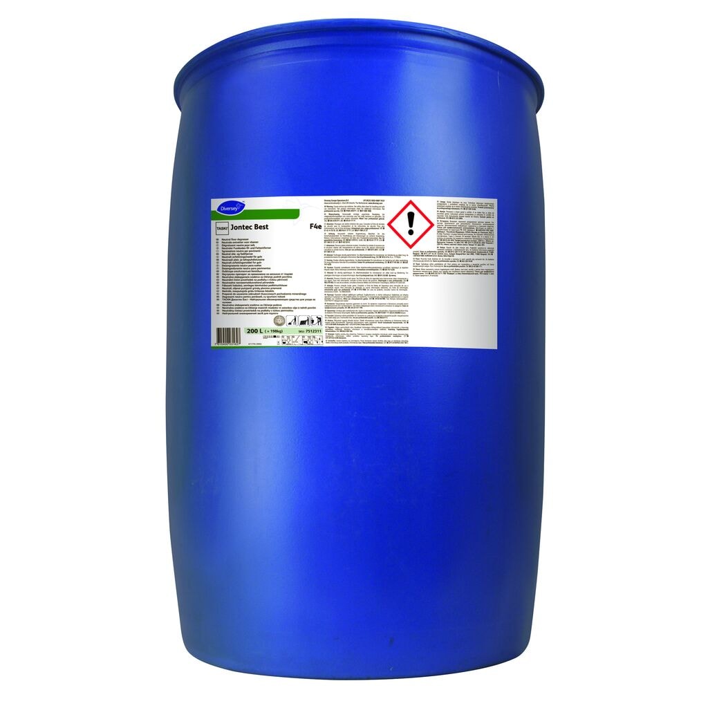 TASKI Jontec Best F4e 1x200L - Neutral floor degreaser, low foam