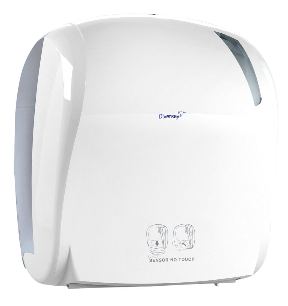 Diversey Electronic Towel Roll Dispenser White 1x1pc - White