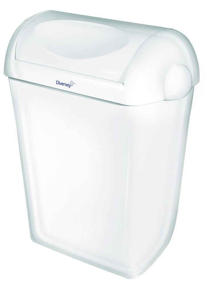 Diversey Wastebin Swing Lid 1x1pc - 43L - White