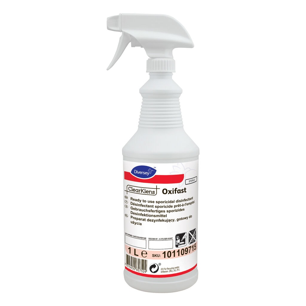 ClearKlens Oxifast / S VH49 8x1L - Ready to use sporicidal disinfectant