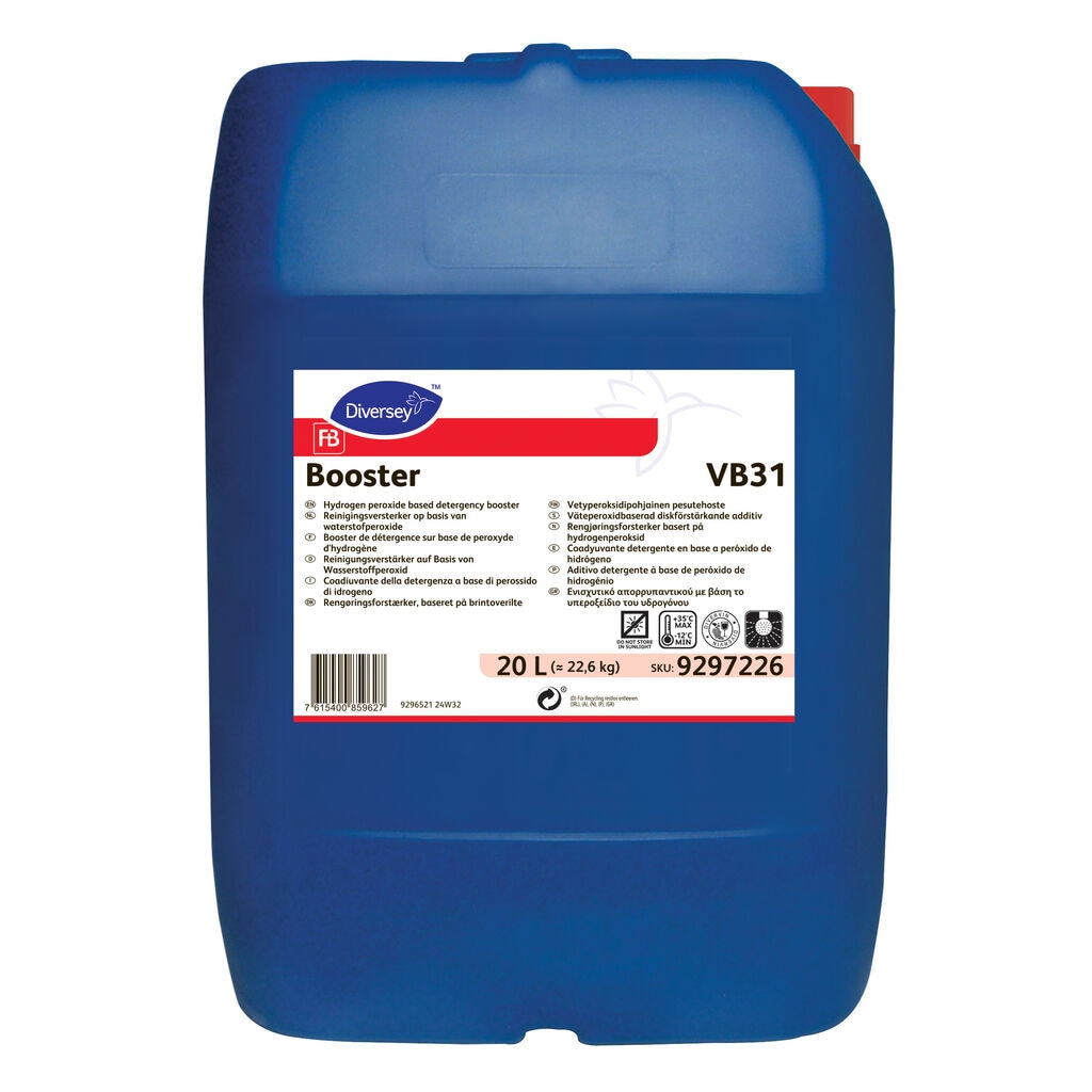 Booster VB31 1x20L - Hydrogen peroxide based detergency Booster