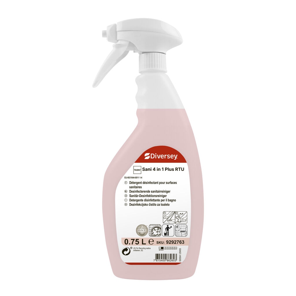TASKI Sani 4 in 1 Plus RTU 6x0.75L - Sani 4 in 1 RTU